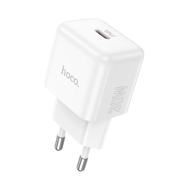 СЗУ HOCO N32, 1xUSB-C, PD30W, White, Box