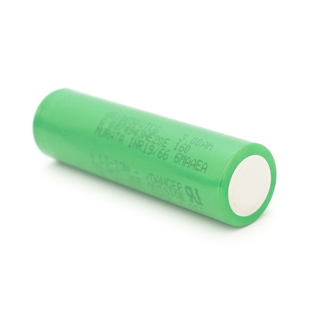 Акумулятор 18650 Li-Ion Murata (Sony) US18650VTC6, 3000mAh, 30A, 4.2 / 3.6 / 2.0V, GREEN, 2 шт в упаковці, ціна за 1 шт