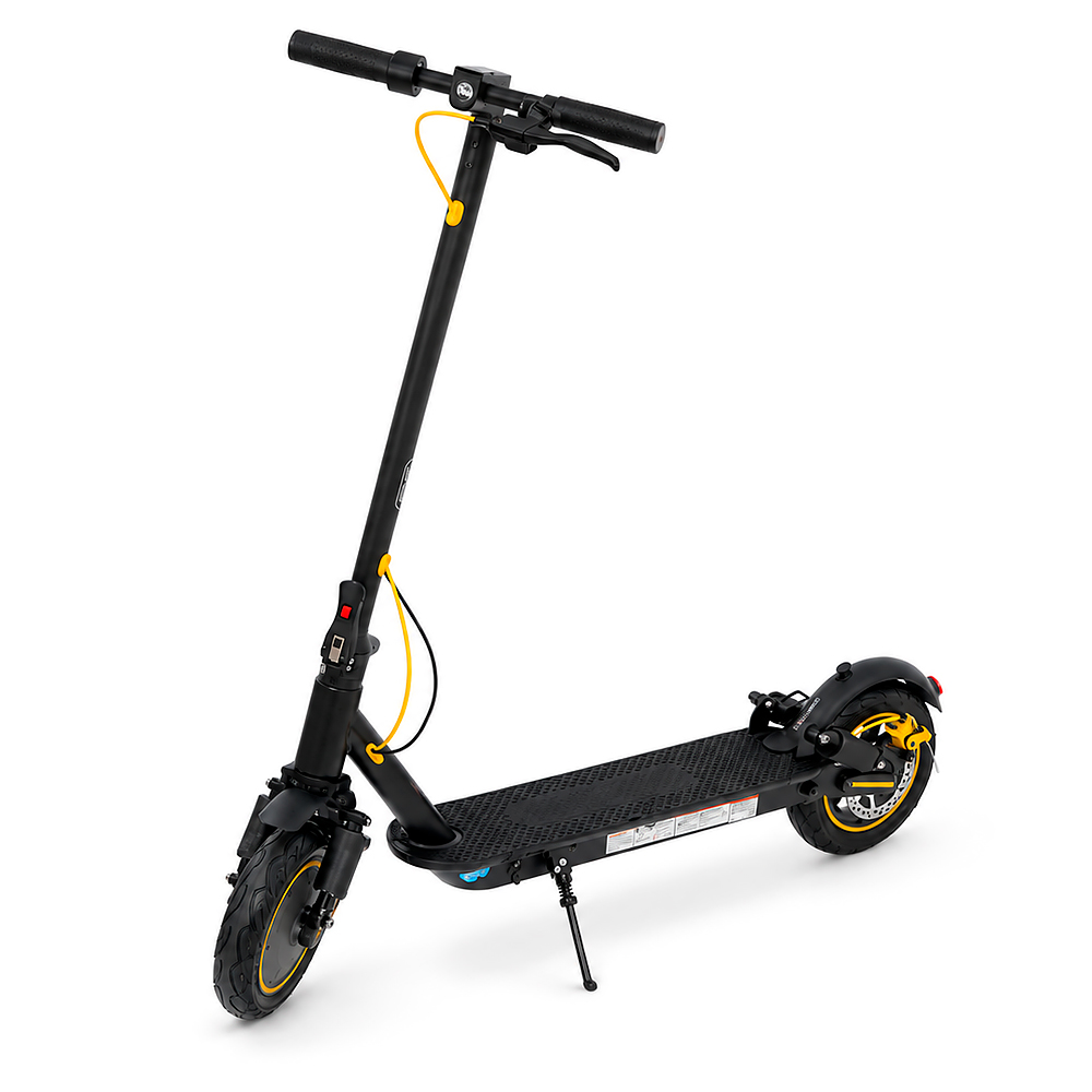 Електричний самокат XO KM02 (літій-іонний акумулятор 36V 10.4 Ah 350Wh), колеса 8.5" (швидкість 30км/дистанція 35км). Зарядка 36V/1.5A, 110*42*115см, чорний