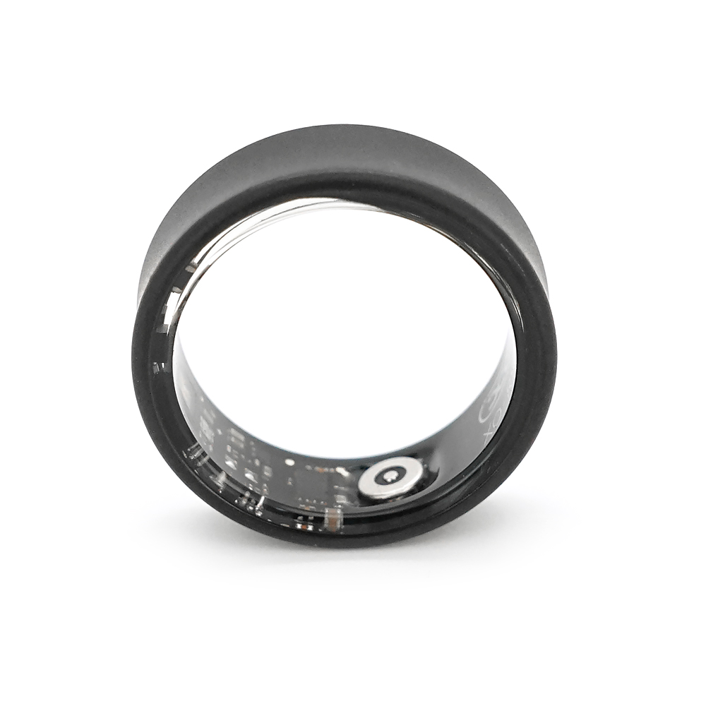 Смарт-кільце XO Smart Ring RS01 розмір 10 (19,8mm), 18 mAh, Bluetooth, Чорний, 2,5 г