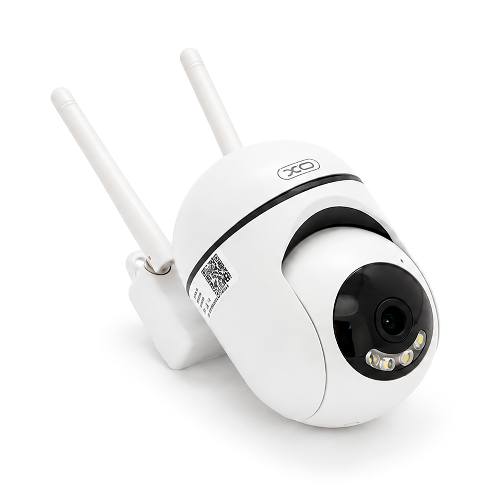 3 Мп поворотна внутрішня відеокамера XO CR16 Indoor 300W Pixel Bluetooth Sightsys H264 4mm, 111×70×91 мм, 166 г