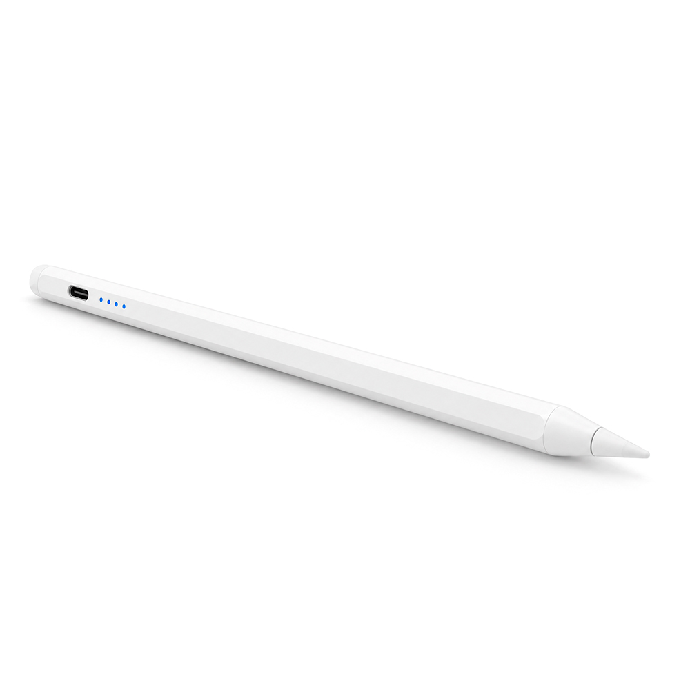 Стилус активний XO ST-08 Magnetic Capacitive Pen Apple iPad, кабель Type-C, 2 наконечники, Box