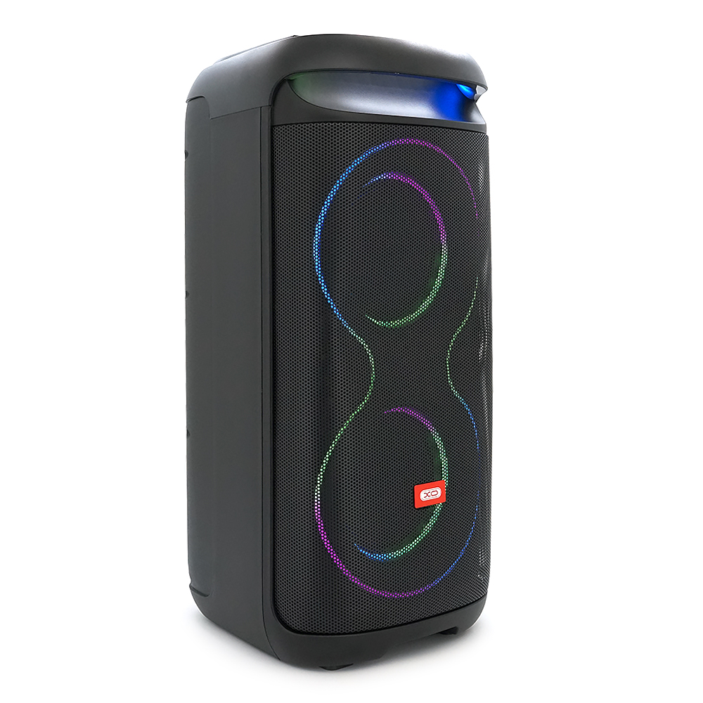 Колонка Акустика-караоке XO-F70 Large Portable Party Speaker 40W, BT5.0, USB/TF, 4-10h black, 268×298×612 мм