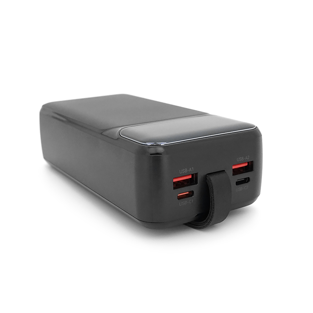 PowerBank XO-PR298 30000mAh Digital Fast Charger, Input:5V-20V/2-3A/60.0W(Max)(Type-C),Output: 5V-20V/2-4,5А(65.0W), 2-USB-С,2- QC22.5W, plastic,Black — Фото 4