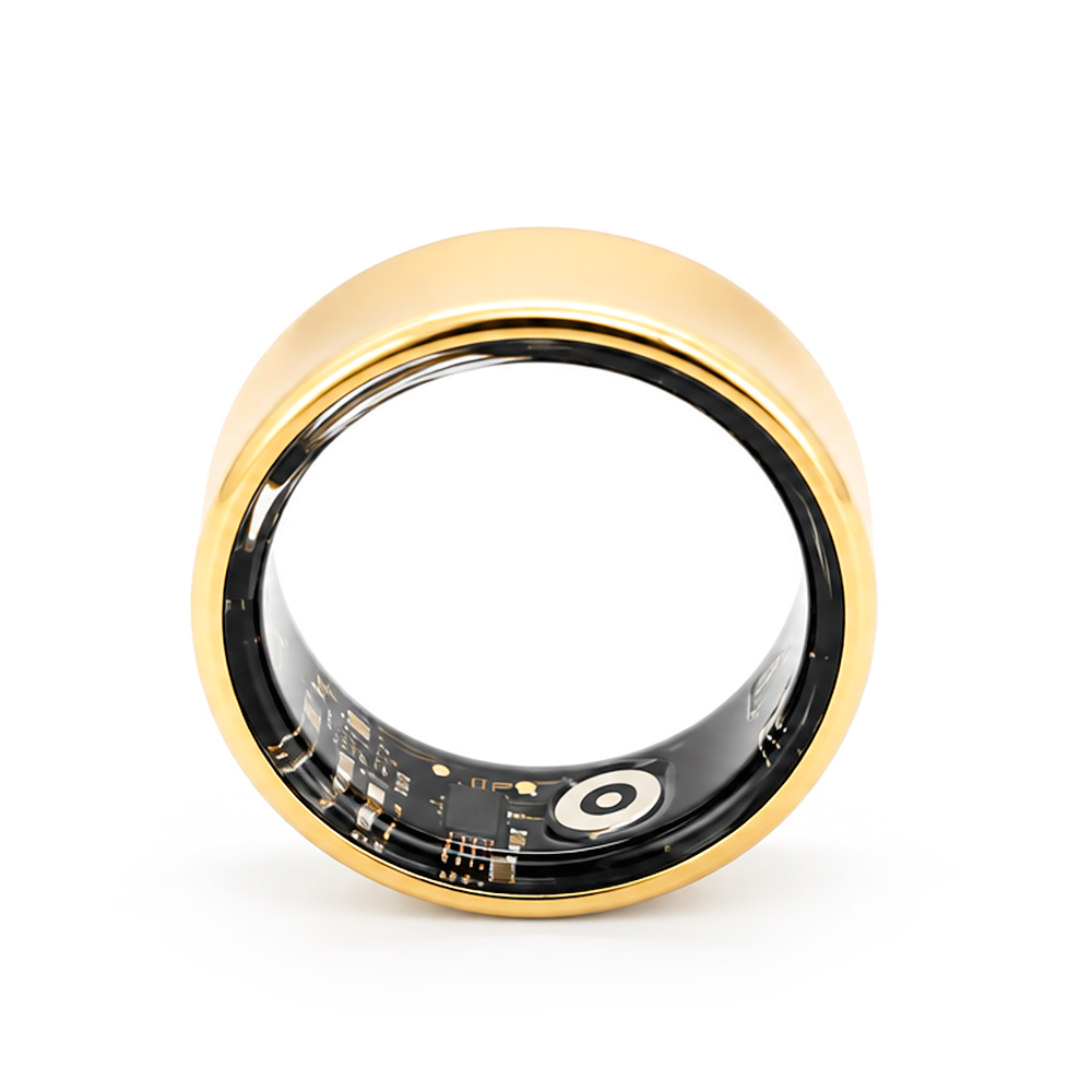 Смарт-кільце XO Smart Ring RS01 розмір 10 (19,8mm), 18 mAh, Bluetooth, gold, 2,5 г