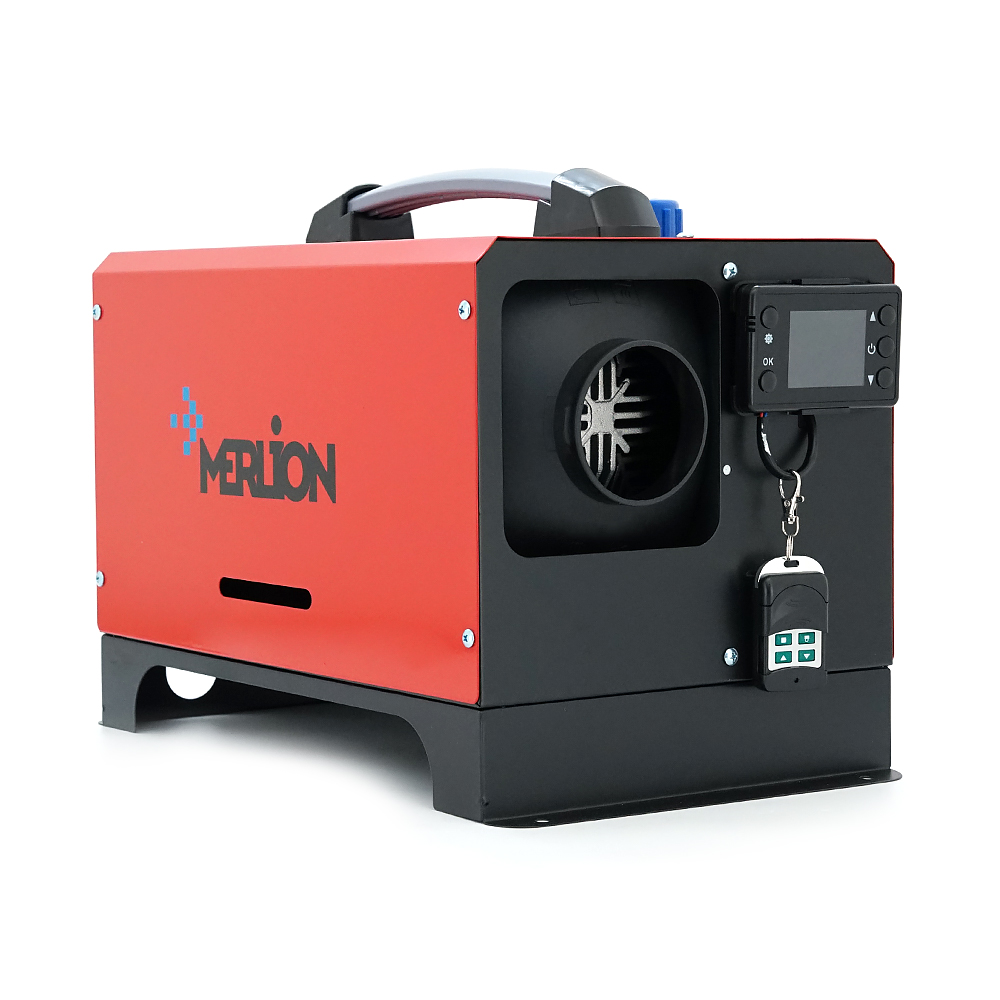 Дизельний обігрівач Merlion ML501RH-1224, 12/24V, 5000W (kVA), plast, Air vent, Red, Box