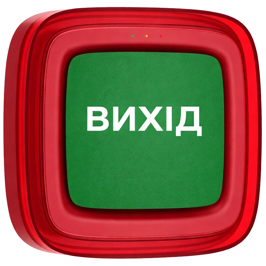 Бездротовий світлозвуковий адресний пожежний сповіщувач Ajax EN54 FireProtect (Sounder / VAD) ВИХІД Red
