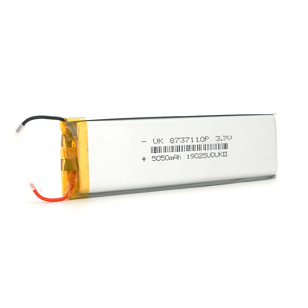 Літій-полімерний акумулятор 8.7*37*110mm (Li-ion 3.7В 5050мА&middot;год)