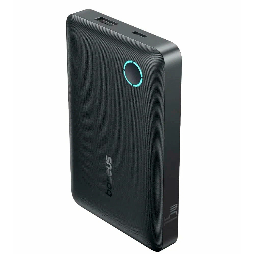 PowerBank Baseus EnerFill FP11 Fast Charge 10000mAh 15W, 2*USB+Type-C, PD3.0, QC3.0, Black, Q20