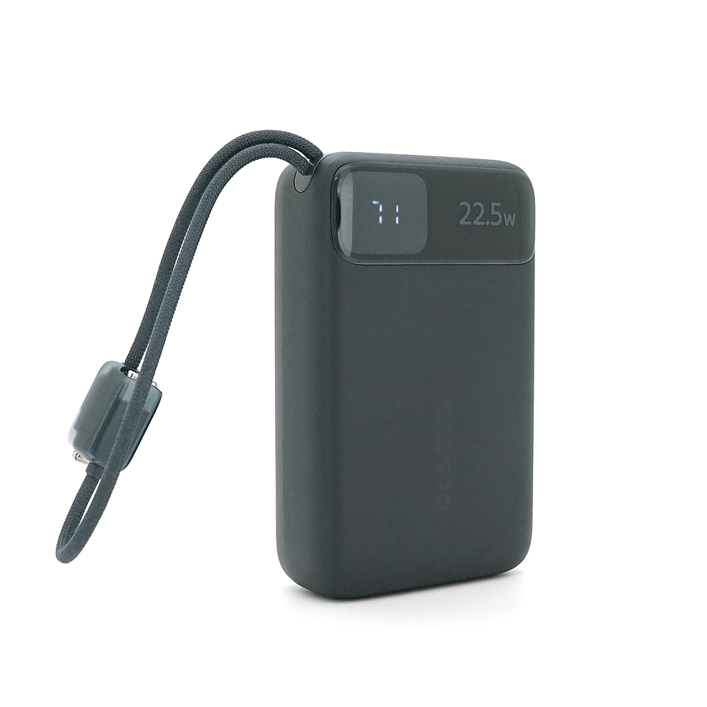 PowerBank Baseus EnerFill FC11 Digital Display Fast Charge 20000mAh 22.5W, 2*USB+Type-C, PD3.0, QC3.0, Black, Q20