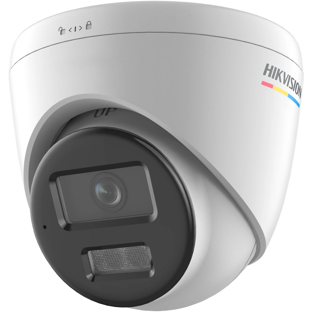 4МП купольна камера ColorVu зі звуком та SD картою Hikvision DS-2CD1347G3-LIUF (2.8мм)