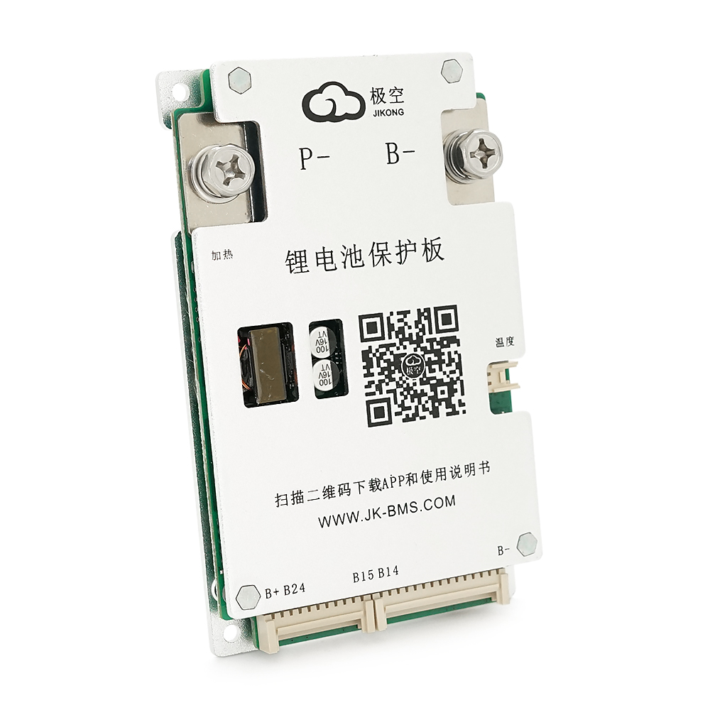 BMS плата JK-BD6A24S4PD Li-Ion/LiFePo4/LTO 8S-24S, 400A, CAN/RS485, 1mΩ, Bluetooth, Ballance 0.6A + кнопка
