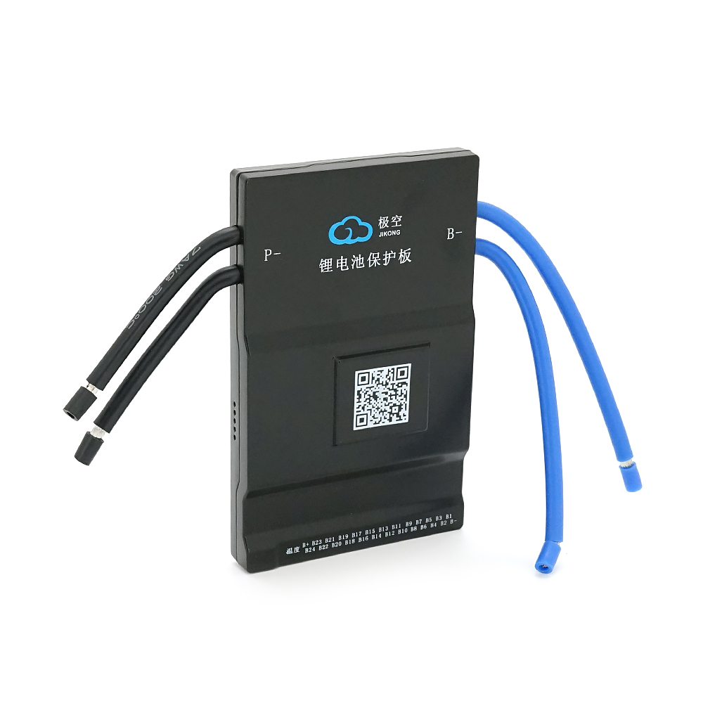 BMS плата JK-BD6A20S15P Li-Ion/LiFePo4/LTO 7S-20S, 150A, CAN/RS485, 0.65mΩ, Bluetooth, Ballance 0.6A, подогрев + кнопки