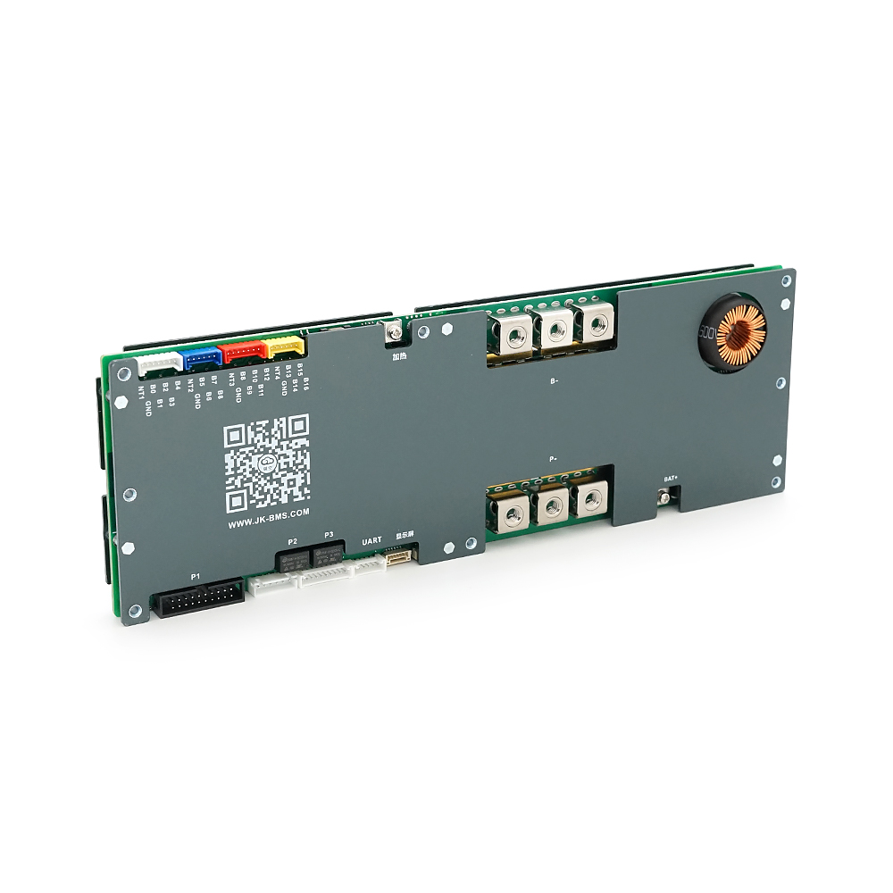 BMS плата JK-PB2A16S30P Li-Ion/LiFePo4/LTO 8S-16S, 300A, CAN/RS232/RS485, LED, 0.47mΩ, Bluetooth, Ballance 2A, TEMP control, Parallel 10A
