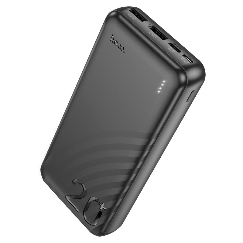Power Bank HOCO J123A 20000mAh, 22.5W, Mix Color, 0.47kg, Box — Фото 2