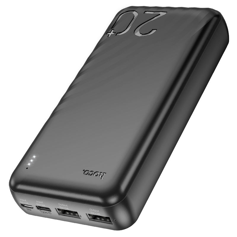 Power Bank HOCO J123A 20000mAh, 22.5W, Mix Color, 0.47kg, Box — Фото 4