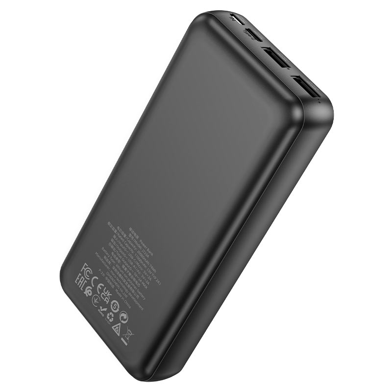 Power Bank HOCO J123A 20000mAh, 22.5W, Mix Color, 0.47kg, Box — Фото 5