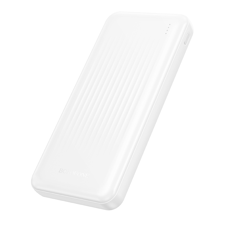 Power bank Borofone BJ78 10000mAh, 22.5W, кабелю USB: Lighting, Type-C, White, 270g, Box — Фото 3