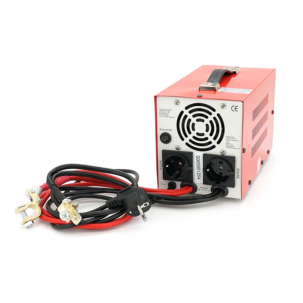 ДБЖ із правильною синусоїдою Westech EAP ULTIMATE MPS-700 (1000VA), 5 / 10 / 15 / 20А, під зовнішню АКБ 12В (AGM / GEL / LFP), 337х146х170мм